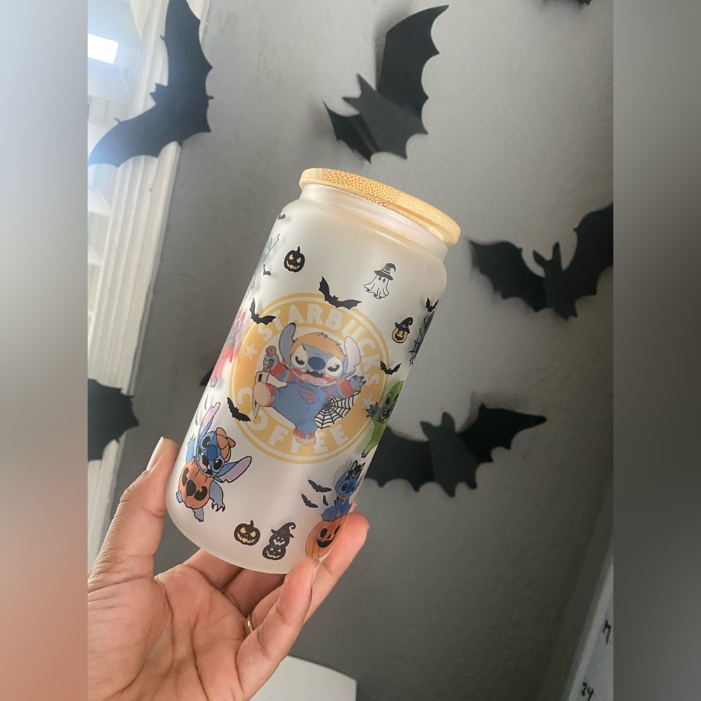 Spooky Stitch Starbucks Inspired Cup
